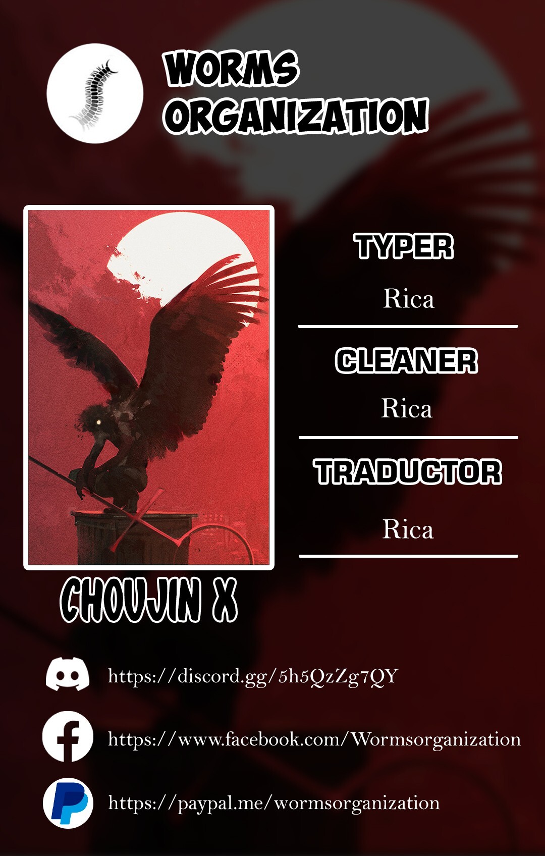 Read Choujin X ES Manga Online