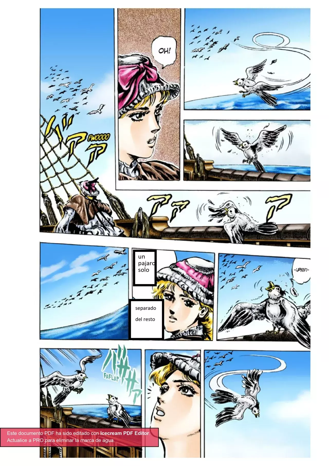 Read JoJo's Bizarre Adventure Parte 1 Phantom Blood Full Color ES Manga Online