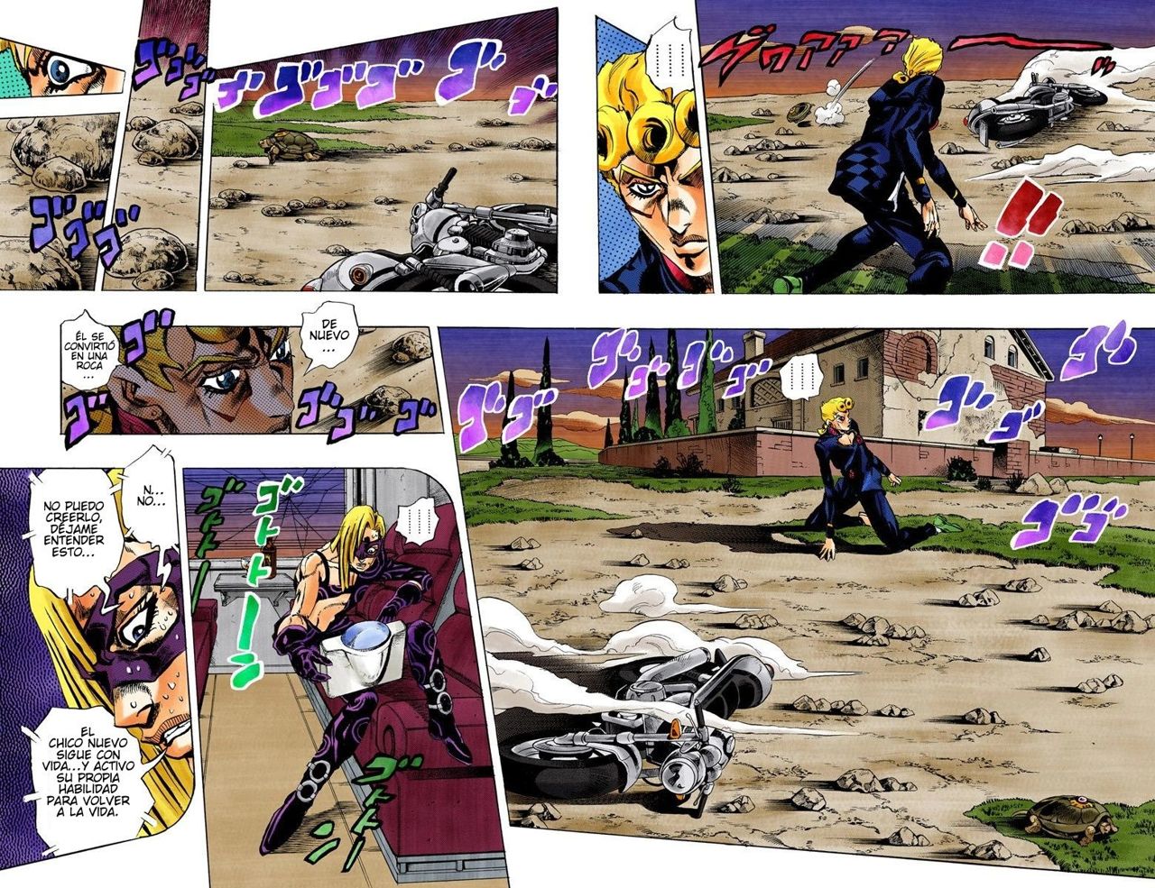 Read JoJo's Bizarre Adventure Parte 5 Vento Aureo ES Manga Online