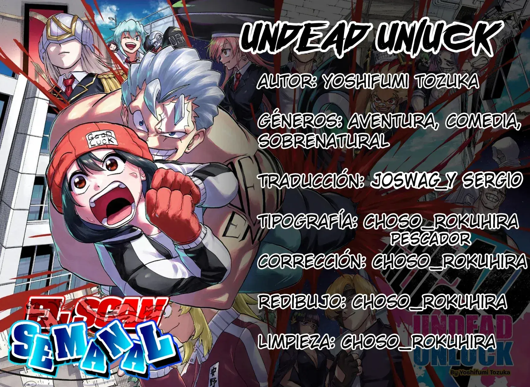 Read UNDEAD UNLUCK Full Color ES Manga Online