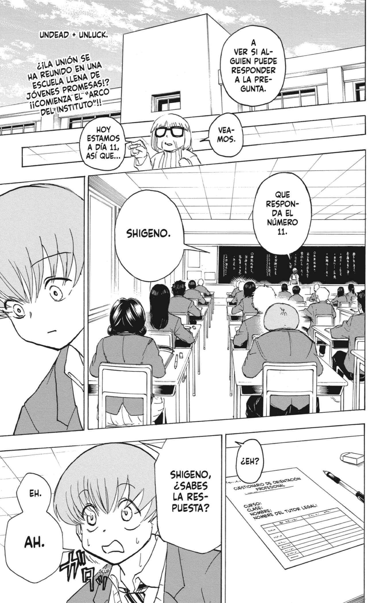 Read Undead Unluck ES Manga Online